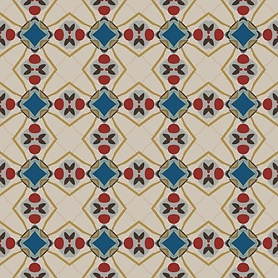 EPS 해외이미지 디자인 백그라운드 패턴 일러스트 벽지 추상 빨간색 파란색 갈색 타일 복고 정사각형 해외202004 해외일러스트 도형 컬러 무늬 파일형식 벡터 이미지허브