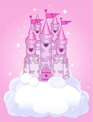 EPS 해외이미지 클립아트 구름 디자인 별 분홍색 백그라운드 일러스트 상상 하늘 요정 이야기 미술 그래픽 탑 궁전 꿈 깃발 만화 그림 클립 초대 공상 왕국 해외202004 해외일러스트 자연요소 건축물 컬러 고건축 문화예술 파일형식 벡터 이미지허브