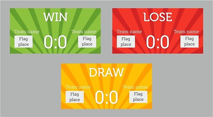 EPS 해외이미지 패턴 일러스트 빨간색 초록색 노란색 승자 해외202004 해외일러스트 컬러 무늬 파일형식 벡터 이미지허브