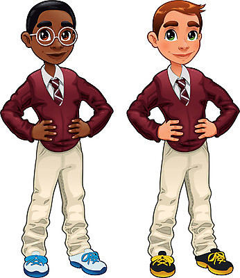 EPS 해외이미지 캐릭터 학생 교육 행복 문화 안경 어린이 남학생 일러스트 졸업 학교 넥타이 미소 소년 검은색 우정 흰색 만화 코믹 고립 남동생 해외202004 해외일러스트 일러캐릭터 잡화 남자 감정 컬러 표정 사람 친구 동생 파일형식 벡터 이미지허브