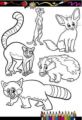 EPS 해외이미지 클립아트 동물 캐릭터 교육 행복 야생동물 어린이 일러스트 포유류 동화 동물원 종류 그래픽 책 빨간색 세트 검은색 유치원 흰색 판다 만화 수집 그림 코믹 여우 페이지 공상 마스코트 미어캣 색칠공부 여우원숭이 해외202004 해외일러스트 일러캐릭터 감정 컬러 곰 사람 학습 원숭이 색칠 파일형식 벡터 이미지허브