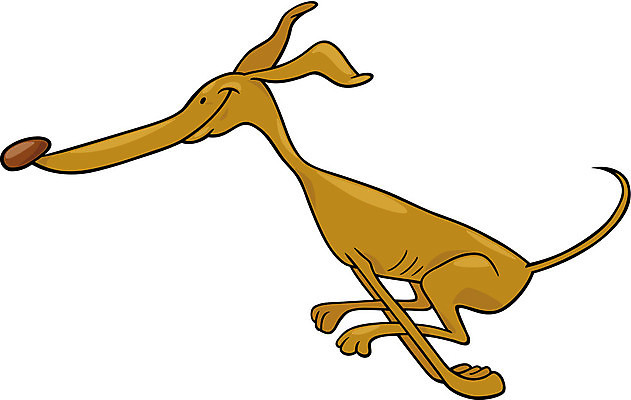 EPS 해외이미지 캐릭터 일러스트 사람없음 반려동물 달리기 갈색 귀여움 개 만화 해외일러스트 일러캐릭터 동물 컬러 컨셉 포유류 모션 파일형식 벡터 이미지허브