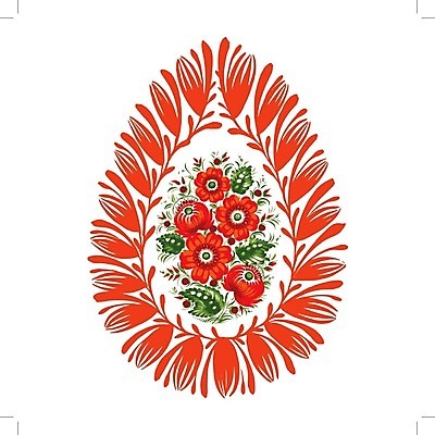 EPS 해외이미지 디자인 꽃 백그라운드 잎 일러스트 추상 수채화 부활절 미술 사람없음 빨간색 축하 사인 부활절계란 해외202004 해외일러스트 식물 기념일 컬러 컨셉 무늬 문화예술 계란 파일형식 벡터 이미지허브