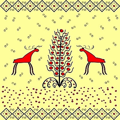 EPS 해외이미지 나무 계절 백그라운드 크리스마스 겨울 일러스트 자연 휴가 사슴 새해 장식 빨간색 컬러풀 크리스마스트리 가을 숲 엘크 전국 해외202004 해외일러스트 식물 기념일 컬러 포유류 생태계 파일형식 벡터 이미지허브