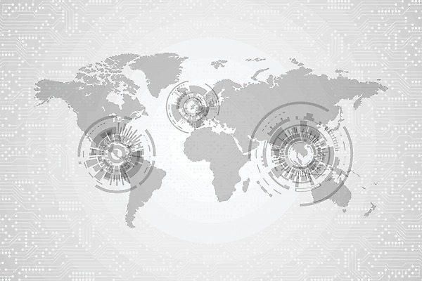 EPS 해외이미지 디자인 지도 일러스트 추상 사람없음 그래픽 디지털 회색 해외202004 해외일러스트 컬러 무늬 파일형식 벡터 이미지허브