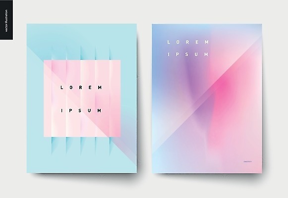 EPS 해외이미지 템플릿 배너 포스터 백그라운드 일러스트 프레임 사람없음 컬러풀 해외202004 해외일러스트 컬러 파일형식 벡터 이미지허브