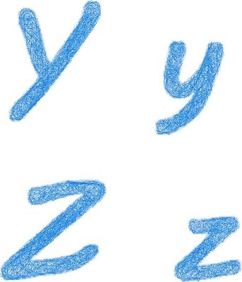 EPS 해외이미지 캐릭터 알파벳 선 곡선 일러스트 텍스트 추상 대문자 타이포그라피 장식 파란색 빛 세트 연필 쪽지 기록 그리기 그래피티 스케치 편지 심볼 그림 청록색 손그림 소문자 Z Y 스타일 해외202004 해외일러스트 일러캐릭터 문자 영어 컬러 무늬 모션 학용품 미술 필기구 낙서 파일형식 벡터 이미지허브