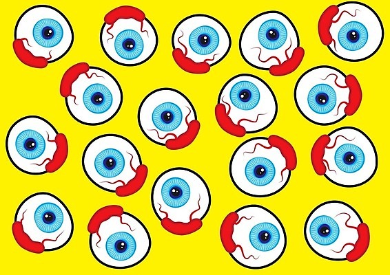 EPS 해외이미지 종이 백그라운드 패턴 일러스트 공 사람 가로 눈동자 종료 포장소품 사용자 해외202004 해외일러스트 무늬 포장 눈_신체부위 오브젝트 포장재료 파일형식 벡터 이미지허브