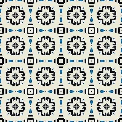 EPS 해외이미지 디자인 백그라운드 패턴 일러스트 벽지 추상 검은색 타일 복고 정사각형 터키석 해외202004 해외일러스트 도형 컬러 무늬 보석 파일형식 벡터 이미지허브