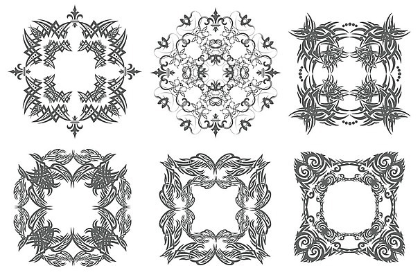 EPS 해외이미지 디자인 일러스트 프레임 사람없음 장식 빈티지 고급 우아함 바로크 빅토리아 해외202004 해외일러스트 컨셉 파일형식 벡터 이미지허브