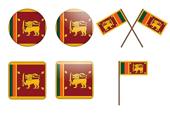 EPS 해외이미지 배너 아시아 2 오렌지 일러스트 손잡이 초록색 줄무늬 깃발 원형 사자 심볼 사인 정사각형 배지 광택 깃대 고립 스리랑카 전국 정부 표준 해외202004 해외일러스트 도형 나라 컬러 무늬 과일 포유류 파일형식 벡터 이미지허브