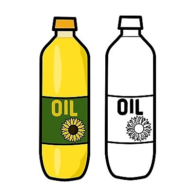 EPS 해외이미지 디자인 음식 리플렛 패턴 일러스트 비즈니스 벽지 해바라기 건강 초록색 노란색 플라스틱 오브젝트 엘리먼트 해외202004 해외일러스트 꽃 컬러 무늬 재질 파일형식 벡터 이미지허브