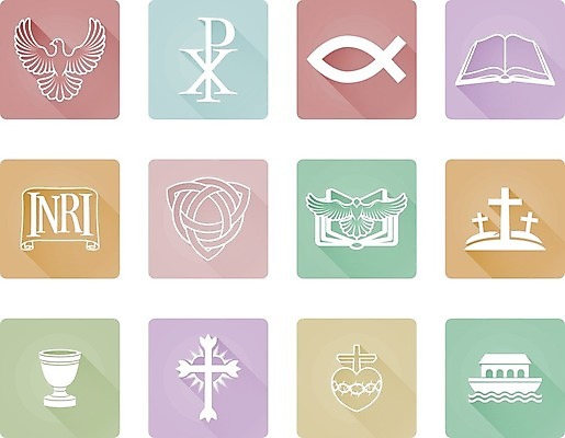 EPS 해외이미지 손 기독교 종교 십자가 일러스트 천사 부활절 관리 3 어류 책 세트 픽토그램 교회 성경 천주교 기도 예수 심볼 사인 비둘기 신성 후광 숭배 신앙심 오메가 파스텔톤 해외202004 해외일러스트 기념일 컬러 종교용품 조류 신체부위 빛 수중동물 신_종교 파일형식 벡터 이미지허브