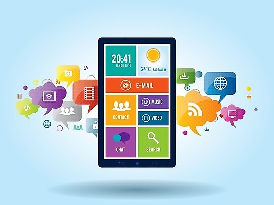 EPS 해외이미지 음악 말풍선 일러스트 통신 모바일 사람없음 자료 인포그래픽 정보 네트워크 어플리케이션 다운로드 멀티미디어 소셜미디어 해외202004 해외일러스트 문화예술 파일형식 벡터 이미지허브