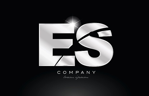 EPS 해외이미지 모양 템플릿 디자인 알파벳 백그라운드 일러스트 회사 비즈니스 반짝임 금속 검은색 회색 E 은색 편지 심볼 신분 S 엘리먼트 활자 해외202004 해외일러스트 영어 컬러 모션 재질 활자판 파일형식 벡터 이미지허브