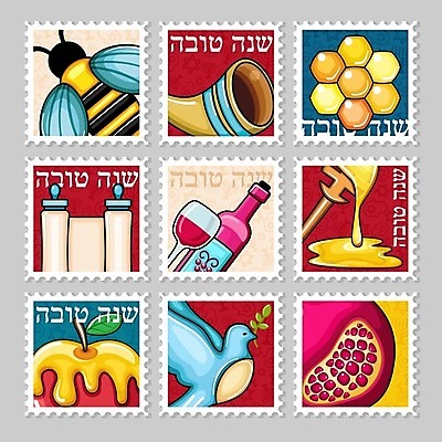 EPS 해외이미지 와인잔 일러스트 사람없음 세트 와인 꿀벌 사과 두루마리 나팔 와인병 석류 꿀 유대교 우표 벌집 석류알 허니디퍼 허니콤 해외202004 해외일러스트 모양 종교 악기 술잔 과일 병_용기 주류 도구 벌_곤충 파일형식 벡터 이미지허브