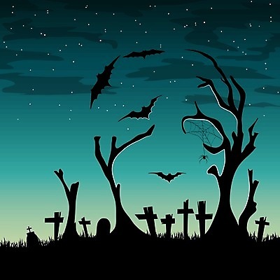 EPS 해외이미지 나무 실루엣 일러스트 호박 사람없음 파란색 머리 검은색 어둠 할로윈 달 가을 초대 박쥐 10월 악몽 잭오랜턴 호러 오싹 해외202004 해외일러스트 자연요소 식물 계절 컬러 채소 포유류 촬영기법 신체부위 날짜 공포 파일형식 벡터 이미지허브