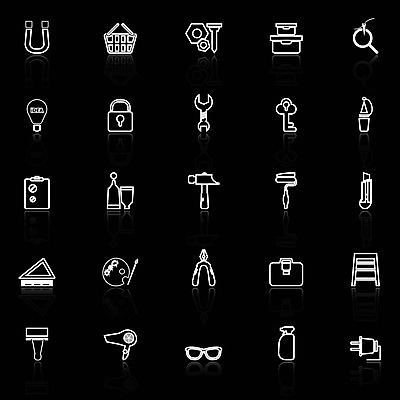 EPS 해외이미지 산업 안경 선 일러스트 비즈니스 주택 반사 공구 나사 스패너 업무 수리 공예 목수 심볼 측정 사인 화가 분무기 DIY 자석 니스 송곳 쉬운 접착제 커터 해외202004 해외일러스트 직업 잡화 취미 건물 도구 작업 풀_접착제 파일형식 벡터 이미지허브