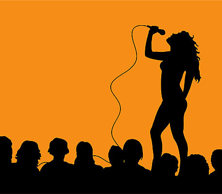 EPS 해외이미지 클립아트 모델 여자 실루엣 음악 포즈 신체 일러스트 노래 그림자 사람 콘서트 공연 가수 마이크 복고 클립 열정 노래방 고립 실행 팝 해외202004 해외일러스트 감정 음향기기 문화예술 촬영기법 이벤트 음악가 파일형식 벡터 이미지허브