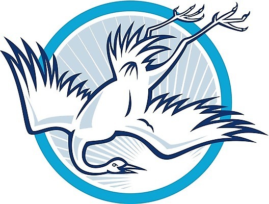 EPS 해외이미지 동물 야생동물 일러스트 조류 원형 만화 왜가리 기중기 다이빙 해외202004 해외일러스트 도형 수영 중장비 수중스포츠 파일형식 벡터 이미지허브