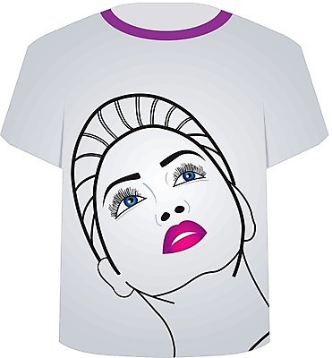 EPS 해외이미지 모델 템플릿 디자인 옷 여자 남자 얼굴 셔츠 티셔츠 일러스트 그래픽 유행 보라색 립스틱 직물 정상 인쇄 시원함 속눈썹 피부 웨이브 소매 벌집 T 골프티 고립 저지 스타일 해외202004 해외일러스트 알파벳 컬러 상의 골프용품 사람 신체부위 화장품 눈썹 파일형식 벡터 이미지허브