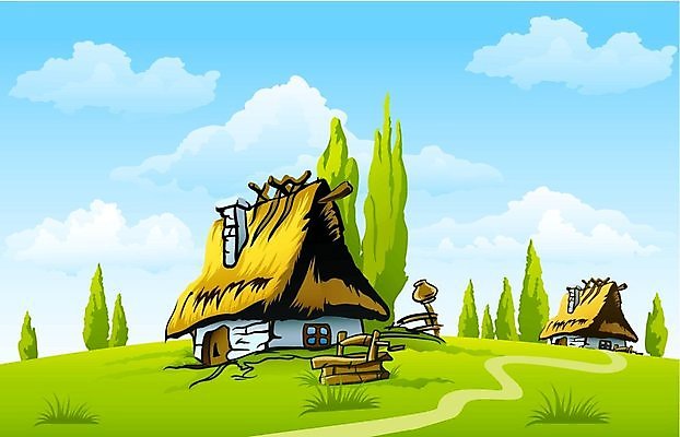 EPS 해외이미지 나무 식물 구름 길 일러스트 건축양식 가정 자연 하늘 주택 협상 풍경 초록색 여름 마을 산책 시골 그림 방법 옛날 해외202004 해외일러스트 자연요소 계절 건축 컬러 비즈니스 휴식 건물 생태계 파일형식 벡터 이미지허브