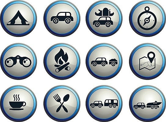 EPS 해외이미지 여행 포크 지도 일러스트 교통시설 자동차 휴식 주택 텐트 컵 식당 숟가락 쌍안경 짐 나침반 모닥불 심볼 모터보트 카페테리아 해외202004 해외일러스트 식기 육상교통 교통 컨셉 불 수저 캠핑도구 건물 상점 망원경 배 시설 선박 파일형식 벡터 이미지허브