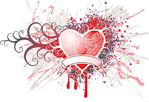 EPS 해외이미지 모양 디자인 일러스트 발렌타인데이 나선형 사랑 빨간색 소용돌이 나뭇가지 하트 떨어짐 두루마리 심볼 휘장 아라베스크 해외202004 해외일러스트 나무 감정 컬러 컨셉 무늬 데이이벤트 회오리 파일형식 벡터 이미지허브