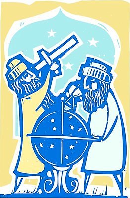 EPS 해외이미지 별 일러스트 하늘 우주 꿈 야간 호기심 점성술 목판화 해외202004 해외일러스트 자연요소 감정 컨셉 파일형식 벡터 이미지허브