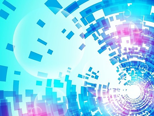 EPS 해외이미지 디자인 컨셉 일러스트 추상 미래 사람없음 그래픽 파란색 디지털 해외202004 해외일러스트 컬러 무늬 파일형식 벡터 이미지허브