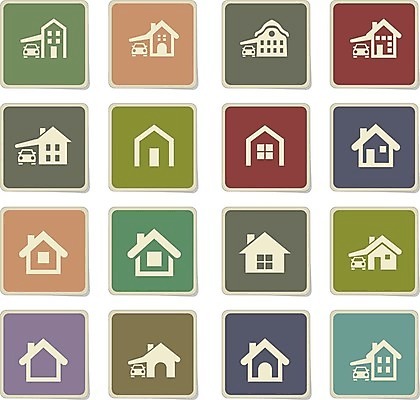 EPS 해외이미지 일러스트 호텔 아파트 주택 텐트 건물 픽토그램 방 재산 오두막 빌라 심볼 콘도 방갈로 대여 외양간 해외202004 해외일러스트 건축물 숙소 캠핑도구 금융 파일형식 벡터 이미지허브