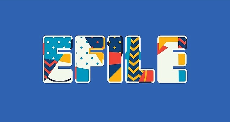 EPS 해외이미지 컨셉 일러스트 아이디어 미술 타이포그라피 단어 컴퓨터 파일 전자 온라인 세금 테마 해외202004 해외일러스트 문자 문화예술 전자제품 파일형식 벡터 이미지허브