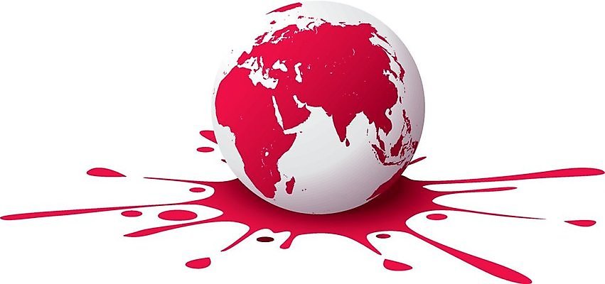 EPS 해외이미지 아시아 지구 분홍색 일러스트 아프리카 이집트 빨간색 지구본 중국 페인트 행성 흰색 떨어짐 해외202004 해외일러스트 나라 컬러 컨셉 우주 파일형식 벡터 이미지허브