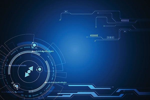 EPS 해외이미지 디자인 컨셉 일러스트 추상 미래 사람없음 그래픽 파란색 디지털 해외202004 해외일러스트 컬러 무늬 파일형식 벡터 이미지허브