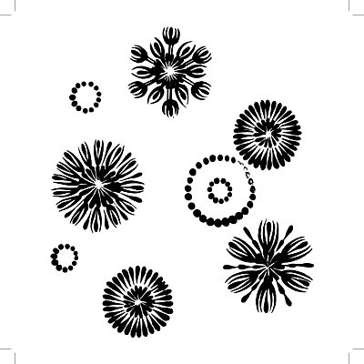 EPS 해외이미지 디자인 백그라운드 겨울 일러스트 미술 사람없음 검은색 눈송이 해외202004 해외일러스트 계절 컬러 문화예술 눈_날씨 파일형식 벡터 이미지허브