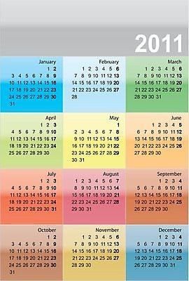 EPS 해외이미지 디자인 계절 일러스트 미래 새로움 컬러풀 사무실 다이어리 달력 시간 일주일 날짜 계획표 연도 약속 대추 월 해외202004 해외일러스트 컬러 컨셉 비즈니스 사무용품 계획 파일형식 벡터 이미지허브