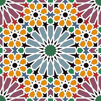 EPS 해외이미지 모양 디자인 백그라운드 패턴 일러스트 미술 동양인 장식 컬러풀 중세 클래식 타일 서식 모자이크 동쪽 대칭 아라베스크 아랍어 스타일 해외202004 해외일러스트 컬러 컨셉 무늬 문화예술 인종 역사 방향 파일형식 벡터 이미지허브