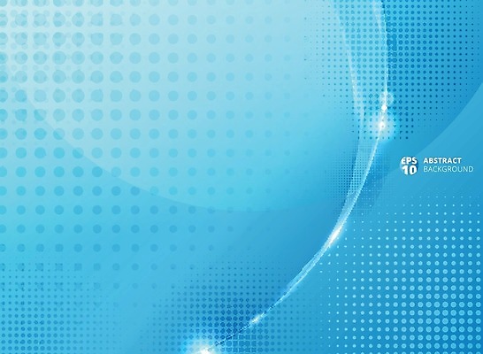 EPS 해외이미지 디자인 백그라운드 컨셉 패턴 곡선 일러스트 추상 사람없음 그래픽 파란색 디지털 점 원형 빛망울 스타일 해외202004 해외일러스트 도형 선 컬러 무늬 빛 파일형식 벡터 이미지허브