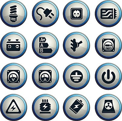 EPS 해외이미지 산업 일러스트 버튼 세트 힘 에너지 그린에너지 콘센트 회로판 심볼 사인 철사 공학 혁명 계기판 베터리 변압기 실리콘 해외202004 해외일러스트 교육 컨셉 파일형식 벡터 이미지허브