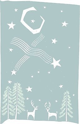 EPS 해외이미지 동물 야생동물 크리스마스 겨울 일러스트 자연 사슴 숲 목판화 순록 엘크 해외202004 해외일러스트 계절 기념일 포유류 생태계 파일형식 벡터 이미지허브