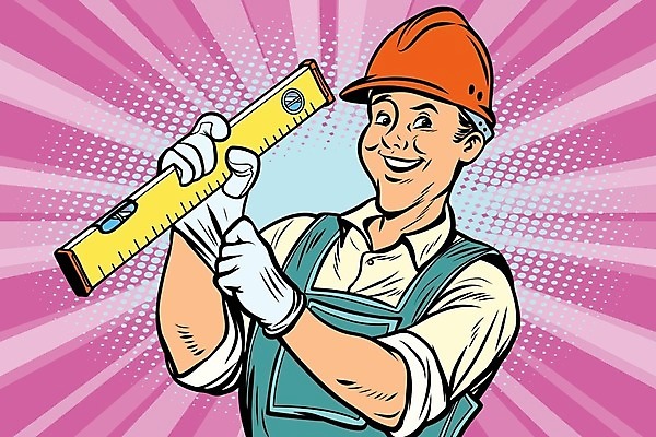 EPS 해외이미지 백인 직업 산업 유니폼 일러스트 노동자 주택 미술 미소 사람 세로 거품 수확 도구 수리 만화 서비스 복고 긍정 코믹 주인 팝 스타일 수평선 해외202004 해외일러스트 서양인 옷 컨셉 농업 문화예술 표정 건물 파일형식 벡터 이미지허브