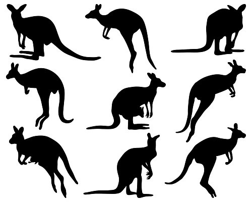 EPS 해외이미지 동물 실루엣 일러스트 포유류 자연 동물원 검은색 사막 아기 호주 스웨터 심볼 꼬리 캥거루 고립 찰과상 파우치 해외202004 해외일러스트 컬러 상의 가방 촬영기법 사람 오세아니아 상처 생태계 파일형식 벡터 이미지허브