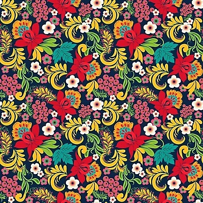 EPS 해외이미지 식물 전통 디자인 열매 꽃 백그라운드 잎 꽃무늬 패턴 일러스트 자연 추상 미술 장식 빨간색 여름 페인트 소용돌이 화려 우아함 러시아인 스타일 해외202004 해외일러스트 서양인 계절 컬러 컨셉 무늬 문화예술 회오리 생태계 파일형식 벡터 이미지허브