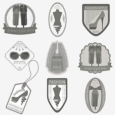 EPS 해외이미지 모델 디자인 드레스 옷 실루엣 신발 가방 일러스트 텍스트 추상 사람없음 그래픽 장식 세트 유행 라벨 상점 검은색 옷걸이 수집 심볼 사인 복고 배지 재단 젠틀맨 엘리먼트 옛날 스타일 강조 해외202004 해외일러스트 잡화 컬러 무늬 프레임 촬영기법 파일형식 벡터 이미지허브