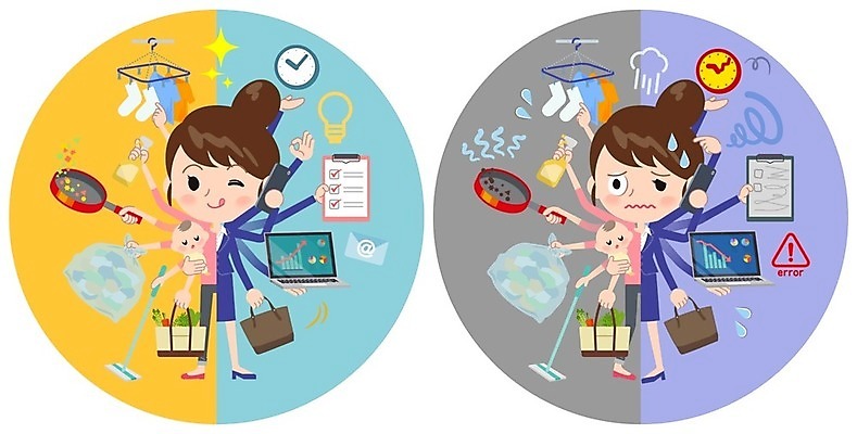 EPS 해외이미지 여자 시계 가방 일러스트 주택 매달리기 요리 여러명 성인 노트북 스마트폰 쇼핑 육아 시간 씻기 청소 주부 바쁨 스위치 부정적 성인여자만 해외202004 해외일러스트 잡화 감정 다수 모션 사람 건물 전자제품 핸드폰 스마트기기 청결 여자만 성인만 파일형식 벡터 이미지허브