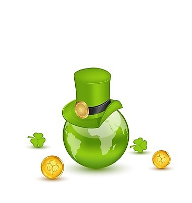 EPS 해외이미지 계절 문화 지구 백그라운드 잎 돈 일러스트 자연 성공 휴가 프레임 초록색 동전 봄 행성 흰색 행운 재산 황금 클로버 토끼풀 심볼 사인 광택 아일랜드 고립 사방 캡모자 페니 해외202004 해외일러스트 식물 모자_잡화 유럽 컬러 컨셉 금융 우주 생태계 파일형식 벡터 이미지허브