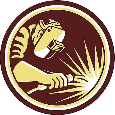 EPS 해외이미지 남자 산업 일러스트 노동자 그래픽 금속 손전등 원형 복고 용접 용접공 해외202004 해외일러스트 도형 직업 재질 조명 사람 파일형식 벡터 이미지허브