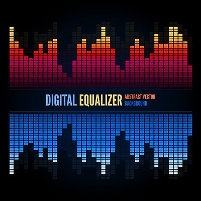 EPS 해외이미지 선 음악 일러스트 사람없음 그래픽 빨간색 파란색 빛 볼륨 웨이브 파장 이퀄라이저 해외202004 사운드웨이브 해외일러스트 컬러 문화예술 소리 파일형식 벡터 이미지허브