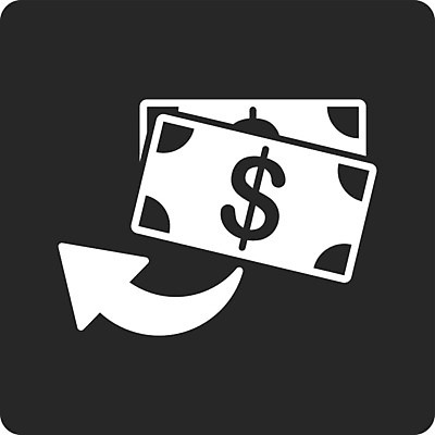 EPS 해외이미지 지폐 돈 일러스트 비즈니스 화살 금융 쇼핑 픽토그램 달러 왼쪽 흰배경 정사각형 롤 반전 취소 고립 되감기 상형문자 옛날 환불 회복 해외202004 해외일러스트 도형 문자 컨셉 경제 흰색 재산 방향 파일형식 벡터 컬러 이미지허브