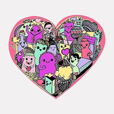 EPS 해외이미지 모양 동물 디자인 꽃 행복 종이 얼굴 어린이 백그라운드 패턴 일러스트 추상 휴가 발렌타인데이 사랑 미소 그래픽 반려동물 하트 유머 낙서 만화 스케치 심볼 그림 질감 복고 심플 윤곽 손그림 몬스터 스크랩북 포장소품 스타일 해외202004 해외일러스트 식물 감정 무늬 포장 데이이벤트 표정 미술 사람 신체부위 오브젝트 포장재료 파일형식 벡터 이미지허브